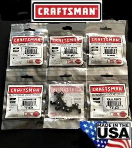 30 CRAFTSMAN 3/8" NEGRO ZÓCALO TACHUELAS RACK CLIPS 941847 HECHO EN EE. UU. - Imagen 1 de 1