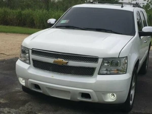 Halo LED White Angel Eye Fog Lamps for 2012 Chevrolet Suburban - Bild 1 von 8