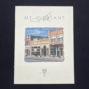 Vintage Mt. Pleasant Utah History booklet brochure recreation travel info - Picture 1 of 11
