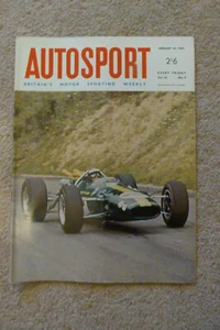 Autosport magazine 25 February 1966 Jim Clark Warwick Farm Alfa Giulia 1600TI - Picture 1 of 1