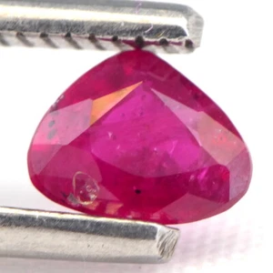Shola Vero 0,61 CT Naturalenaturale Non Trattata Rosso Rubino Di Mozambico, - Picture 1 of 2