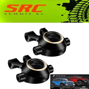 Brass Steering Knuckles 2pc Set for Traxxas TRX4M 1/18 Bronco Defender - Picture 1 of 3