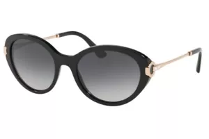 Brand New BVLGARI Sunglasses BV 8216BF 501/8G Black/ Grey Gradient Women - Picture 1 of 1