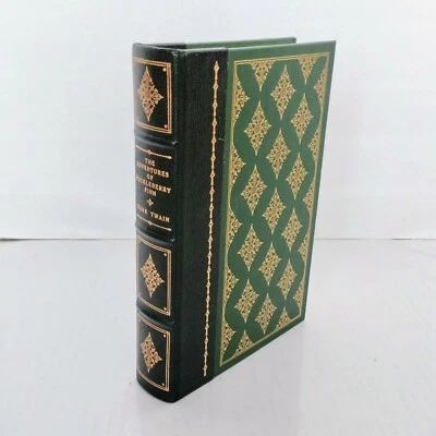 The Adventures of Huckleberry Finn by Mark Twain Franklin Lib 1979 1/4 Leather - Image 1 of 4