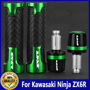 For Kawasaki Ninja ZX6R Motorcycle Grip Handlebar Grip End Plug Sets Accessories