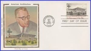 USA5 #2022 U/A COLORANO SILK FDC Dulles Airport - Picture 1 of 1