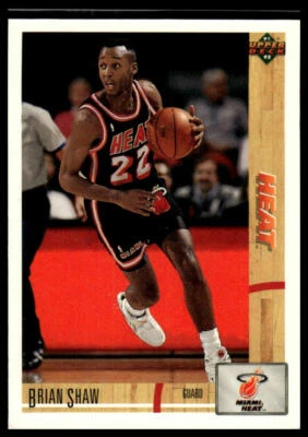 1991-92 Upper Deck #496 Brian Shaw - Image 1 of 2