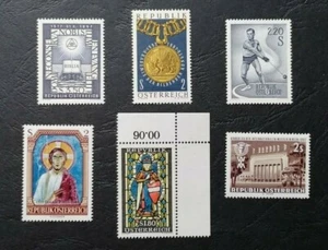 AUSTRIA 1967 of 6 SET STAMPS c MNH - Picture 1 of 1