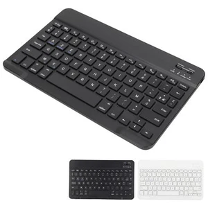 10inch Wireless Keyboard BT3.0 French AZERT Keyboard For Tablets Phones Computer - Picture 1 of 18