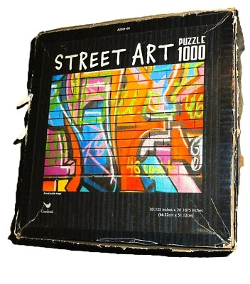Rompecabezas Cardinal 'ARTE CALLEJERO' 1000 piezas Rompecabezas Artículo 44457 - Completo Foto 1 de 4