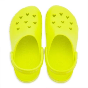 NEU Disney Parks neongelbe Clogs für Erwachsene von Crocs Herren 8 Damen 10 M8/W10 - Bild 1 von 8