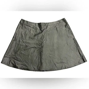 Loft Faux Leather Skater Skirt Size XL NWT - Picture 1 of 5