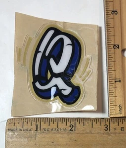 Rancho Cucamonga Quakes Logo Batting Helmet Decal Sticker Minor League Baseball - Picture 1 of 1