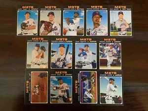 Juego de (13) equipo base Topps Heritage New York Mets 2020 Nimmo Conforto - Imagen 1 de 1
