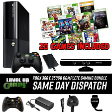 Xbox 360 E 250GB Console + Kinect + 1 Official Controller + 20 Great Games