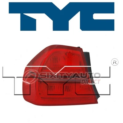TYC Left Outer Tail Light Lens for 2007-2008 BMW 328i Electrical Lighting bk Foto 1 de 4