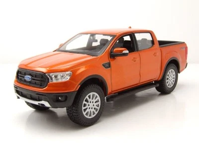 Ford Ranger Pick Up 2019 Arancione Modellino 1:24 Maisto - Immagine 1 di 4