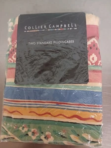 Collier Campbell Gitano Danza Par de Fundas de Almohada Estándar - Nuevo de Lote Antiguo - Años 90 - NUEVO - Imagen 1 de 4