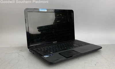 Toshiba Satellite C855-S5236 Intel Pentium B970 6GB RAM Sin HDD - Batería defectuosa Foto 1 de 4
