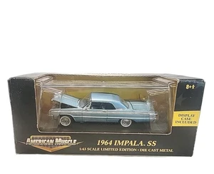 Ertl 1964 Chevy Impala SS blau Diecast Auto 1/43 - Bild 1 von 4