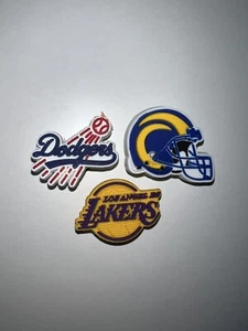 Los Angeles Shoe Charm City Pack Dodgers Rams Lakers - Picture 1 of 1