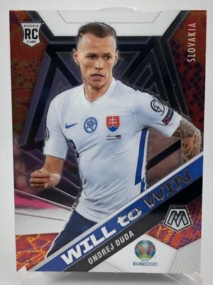 Ondrej Duda Rookie Will to Win #18 2021 Panini Mosaic UEFA Euro Slovakia RC - Image 1 of 2