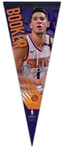 DEVIN BOOKER Phoenix Suns NBA Signature Series Premium Felt Collectors PENNANT Cover