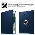 For Ipad Mini 2 3 4 360 Rotating Leather Folio Case Cover Stand Auto Sleep/wake