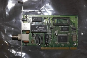 Winbond W89C940F 10base-T BNC coax Rj45 PCI NIC Ethernet Network Adapter Card - Picture 1 of 3