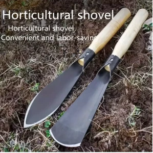 Multifunctional Garden Shovel Iron Hoe Tool for Digging, Weeding & Planting - Picture 1 of 11