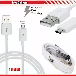 Schnell Micro USB 1M Ladekabel Datenkabel für Samsung Galaxy A6 A6+ Plus A7 2018 - Bild 1 von 8