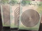 Hero Arts Infinity Nesting Metal Dies (Circle, Rectangle, Tag- Multi-Listing) 
