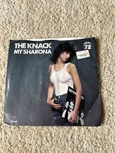 The Knack ~ My Sharona ~ First Issue 45 Sleeve ~ Cover Only Capitol Records 4731