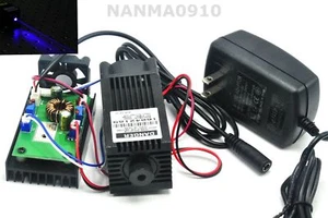 Modulo laser blu focalizzabile TTL 4W 4000mW 445nm 450nm con adattatore per incisione - Foto 1 di 8
