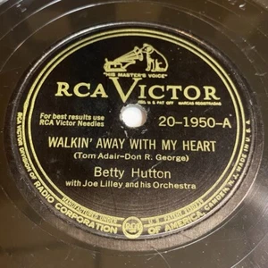 Betty Hutton - Walkin' Away With My Heart / What Did You Put In That Kiss 78 RCA - Picture 1 of 2