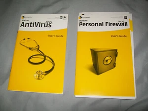 *User Guides Only* Norton Symantec 2005 Personal Firewall and Antivirus for XP - Picture 1 of 3