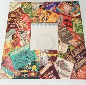 Tiki Bar Mirror MCM Mid Century Retro (Polynesian room) - Picture 1 of 4