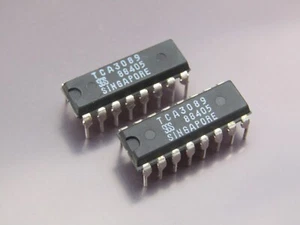 ( 2 PCS ) TCA3089 Vintage SGS FM IF Amplifier IC  --  NOS - Picture 1 of 1