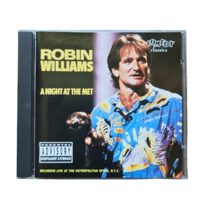 ROBIN WILLIAMS - A NIGHT AT THE MET - LIVE - AUDIO CD - Picture 1 of 3