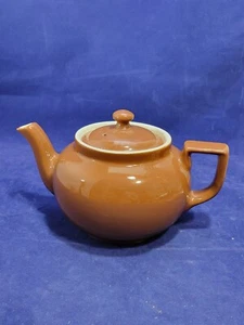Vintage Hall Brown and White Teapot - Bild 1 von 13