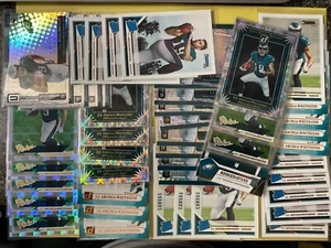 Jj arcega whiteside rc eagles nfl lot (45) plaid ref elite series ref canvas+mor - Picture 1 of 1