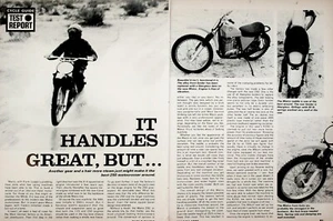 1971 Maico K250 MX Vintage Motorcycle Test Article Cycle Guide Road Review - Picture 1 of 1
