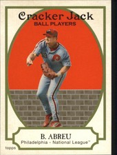 2005 (PHILLIES) Topps Cracker Jack #90 Bobby Abreu