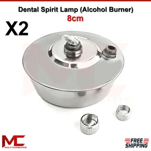 Ethyl Alcohol Bunsen Burner Dental Lab Burning Spirit Lamp Jewellers Laboratory  - Picture 1 of 2