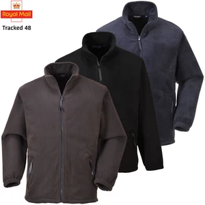 Portwest Heavy Weight Anti-Pill Herren Full Zip Argyll Fleece Jacke-F400 - Bild 1 von 12