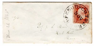 #65 on 4-I-1 Penobscot & Kennebec ME Railroad AGT to Maine 1865 - Picture 1 of 2