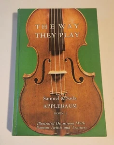 THE WAY THEY PLAY Book I 1 SAMUEL SADA APPLEBAUM 1972 1st Ed Rafael Bronstein - Picture 1 of 7