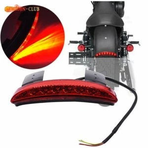 Luz trasera señal de giro freno borde guardabarros LED roja para Sportster 883 - Imagen 1 de 6