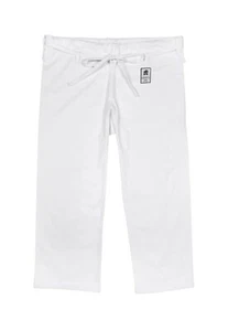 Pantalones Pantalones IKKEN Tora Karate Dogi Gi | Corte Japonés | Blanco y Negro - Imagen 1 de 5