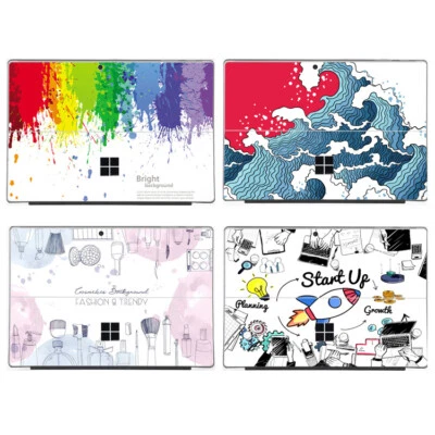 Color film Laptop Sticker Skin Decal Cover for Microsoft Surface Book Pro Laptop - Image 1 of 4